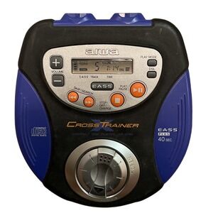 Vintage 1999 AIWA Cross Trainer XP-SP90 Personal Portable CD Player TESTED WORKS